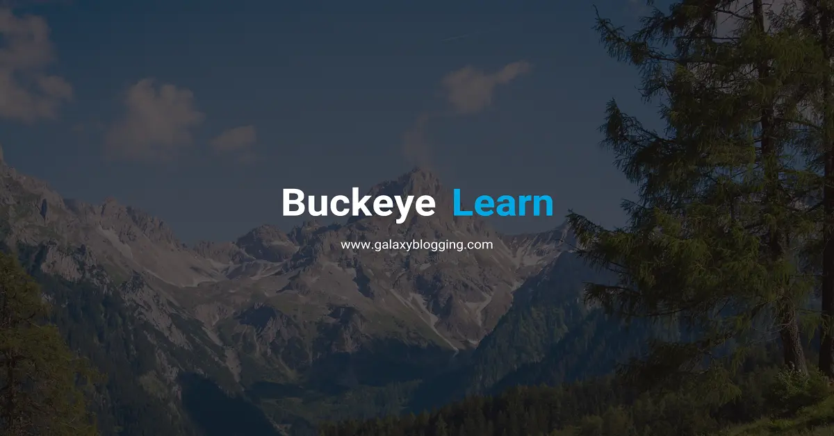 Buckeye learn